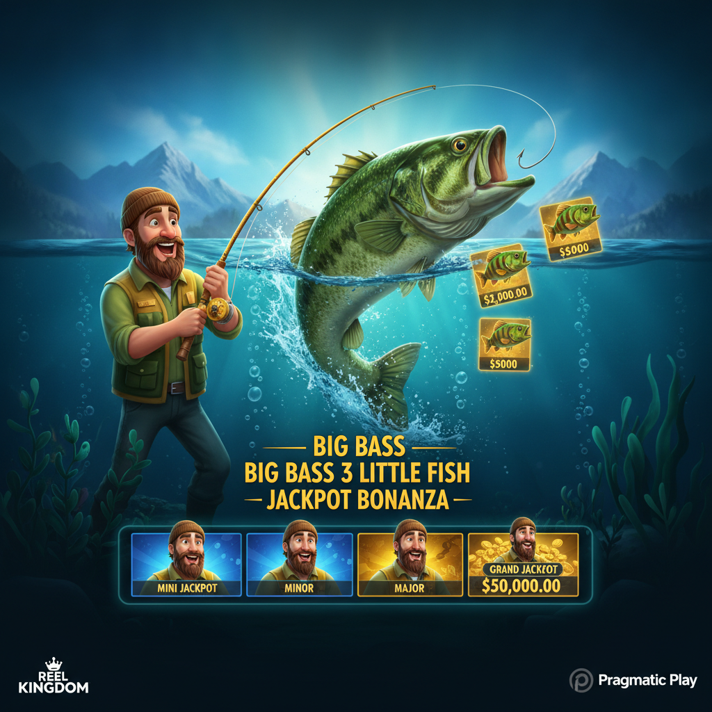 Big Bass 3 Little Fish - Jackpot Bonanza